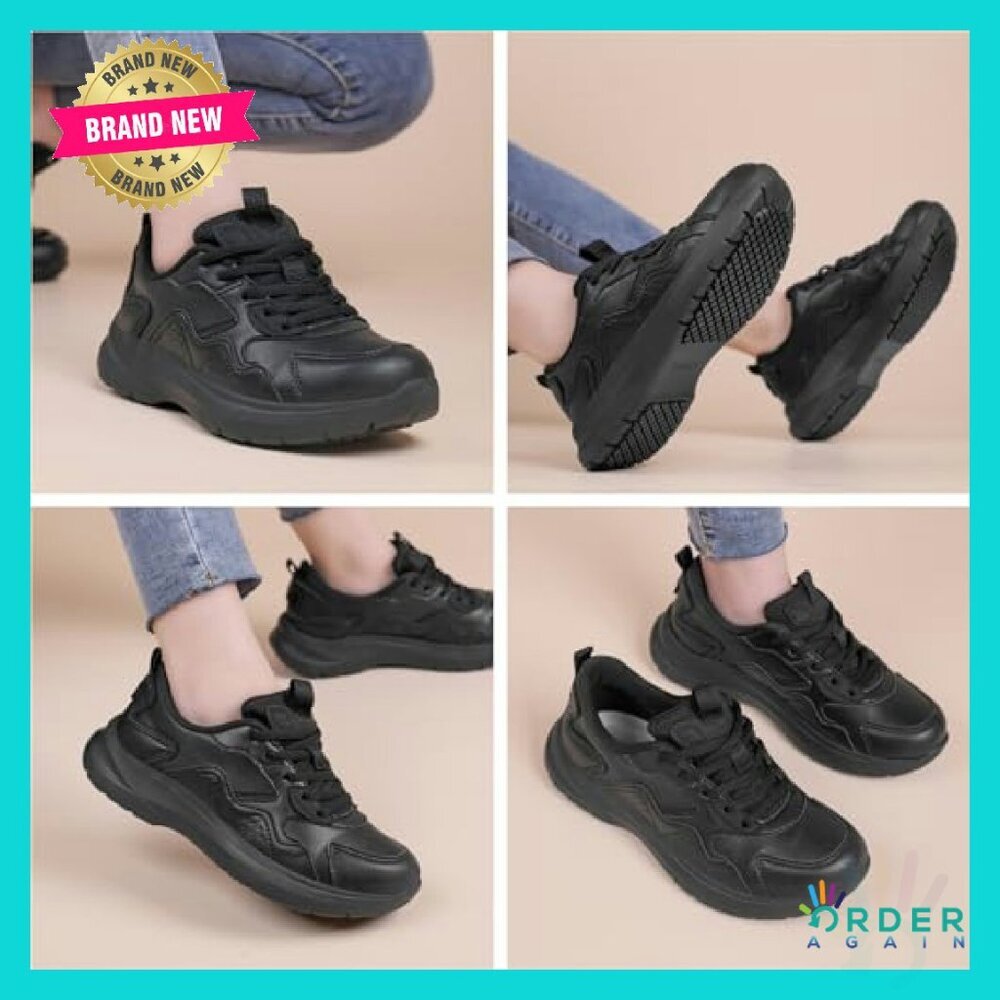 Slip Resistant Work Shoes Women's Non-Slip Restaurant Nursing Professional - Picture 3 of 8